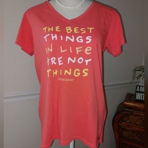 LIFE IS GOOD Ladies t-shirt